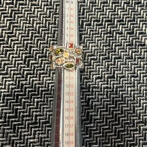 Multi-Color Gemstone Ring